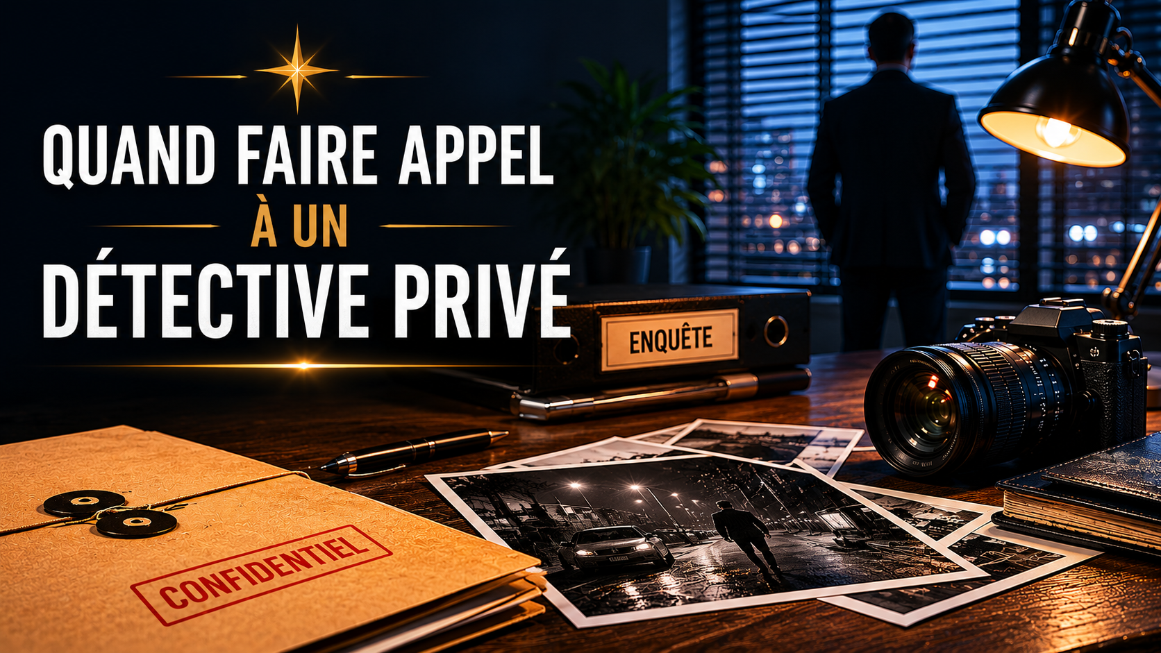 Quand faire appel à un détective privé